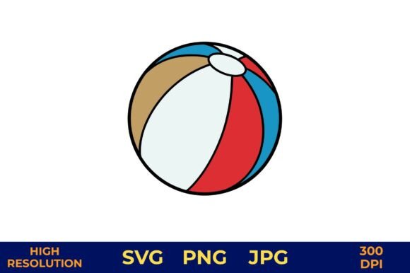 Bring Summer Energy to Your Projects with This Beach Ball Vector