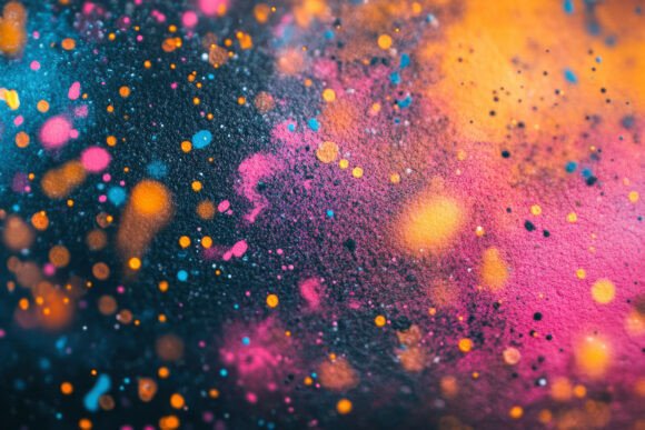 Color Powder Splash Background Wallpaper: Vibrant Design Impact