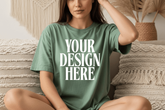 Comfort Colors 1717 Mockup: Elevate Your Design Previews