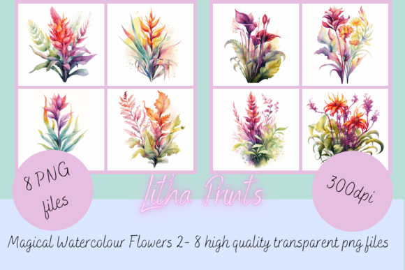 Magical Watercolour Flowers 2: Unlock Your Creative Vision