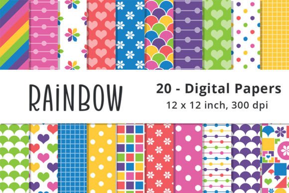 Rainbow Color Background Printable Paper: A Designer's Guide