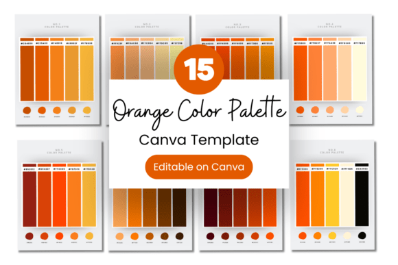 Warm Up Your Brand: The Orange Color Palette with Hex Codes